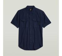 G-STAR Camisa Marine Slim, Camisetas para Hombre, Azul (Sartho Blue GD D19751-d454-b597), L