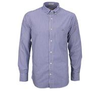 Camisa Gant Para Hombre Regular Fit Rayas Azul Y Blanco 3000130 436 COLLEGE BLUE