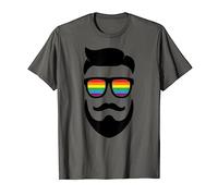 Camisa Gay Divertida Gafas De Sol Arcoíris Gay Mes Del Camiseta