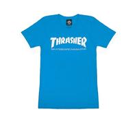 CAMISA GIRLS THRASHER SKATEMAG TEAL - S