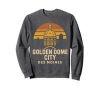 Camisa Golden Dome City Des Moines Capitol Vintage Sunset Sudadera