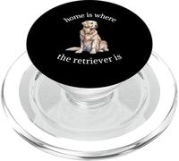 Camisa Golden Retriever - El hogar es Donde está el Retriever PopSockets PopGrip para MagSafe