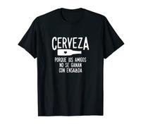 Camisa Graciosa de Cerveza Funny Beer drinking in Spanish Camiseta