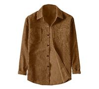 Camisa gruesa a cuadros de forro polar interior térmica para hombre primavera y otoño pana de color liso manga larga camisa gruesa moda juvenil camisa casual camisa de manga larga de franela para