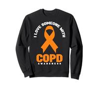 Camisa Guerrero EPOC - Amo a Alguien con Conciencia sobre la EPOC Sudadera