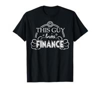 Camisa Guy Loves Finance, camisa de regalo para finanzas corporativas Camiseta