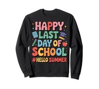 Camisa Happy Last Day of School Hello Summer Year Graduation Sudadera