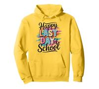 Camisa Happy Last Day of School para maestras para Mujeres y niños Sudadera con Capucha