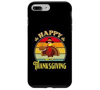 Camisa Happy Thanksgiving 2025 para niños y niñas, día del Pavo Carcasa para iPhone 7 Plus/8 Plus