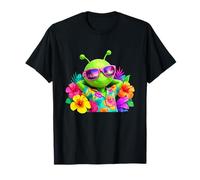 Camisa Hawaiana Alien Summer Beach Tropical Chill Camiseta