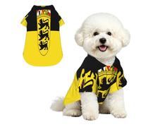 Camisa hawaiana de verano para perro, bonita ropa tropical para mascotas para perros pequeños, gatos, traje de playa ligero con bandera del estado de Baden-Wurtemberg