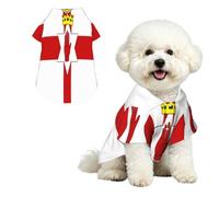 Camisa hawaiana de verano para perro, bonita ropa tropical para mascotas para perros pequeños, gatos, traje de playa ligero, bandera de Irlanda del Norte
