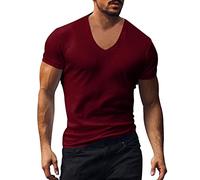 Camisa Hawaiana Hombre, Camisas Hombre Casual,de Algodón Manga Corta con Solapa Diseño Casual Sólido y Moderno para Vestir Diario