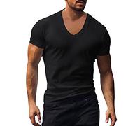 Camisa Hawaiana Hombre, Camisas Hombre Casual,de Algodón Manga Corta con Solapa Diseño Casual Sólido y Moderno para Vestir Diario