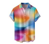 Camisa hawaiana para hombre, camisa informal para hombre, camisa de negocios, moda con motivo de ropa, camisetas para correr, camiseta holgada, camiseta de manga corta, camiseta retro para