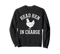 Camisa Head Hen in Charge para Amantes de los Pollos y entusiastas Sudadera