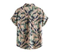 Camisa Hombre Camisa Lino Hombre Manga Corta Guayabera Camisetas De Verano Viscosa Blanca Algodon Chaquetas Americanas Vaquera Trekking T Shirts Camiseta Casual Americana XL Vestir Roja Slim Fit