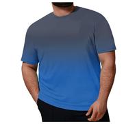 Camisa Hombre Hawaiana Camiseta Hombre Oversize Moda Informal Talla Gran Gruesa Holgada con Impresión 3D Abrigo Talla Gran para True Classic T-Shirt Running