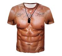 Camisa Hombre Invierno Caliente Tee Unisex Vacaciones Impreso Tetas Camisa Fiesta 3D Traje Grueso Hombres Camisas de Vestir Gemelos Hombre Plata, marrón, M