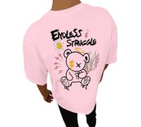 Camisa Hombre Retro Camisetas Hombre Impresora con Estampado En La Espalda para Verano Manga Corta Moda Ropa Motivo Retro Informal Chico Cuello Redondo Tallas Grans True Classic T-Shirt Running