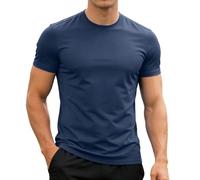 Camisa Hombre Retro Camisetas Hombre Impresora Manga Corta Verano Parte Superior Informal Elástica Cuello Redondo Moda Cómoda Corte Atlético True Classic T-Shirt Running