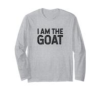 Camisa I Am The Goat Manga Larga