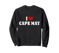 Camisa I Love Cape May Town, I Heart Cape May Sudadera