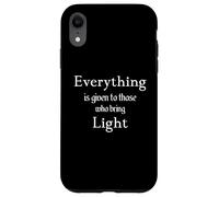 Camisa inspiradora Everything Is Given Carcasa para iPhone XR