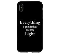 Camisa inspiradora Everything Is Given Carcasa para iPhone XS MAX