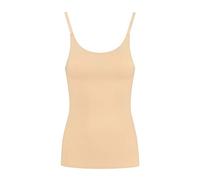 Camisa Invisible Moldeadora de Cuerpo, Camiseta sin Mangas de Control Ligero del Vientre, camisón con Tirantes Finos Ajustables, Ropa Interior Moldeadora, 3 Colores, S-XXL (Beige, XXL)