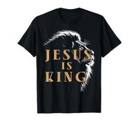 Camisa Jesús es el Rey león de Judá, fe Cristiana Camiseta