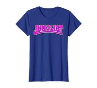 Camisa Junglist DrumnBass Breakbeat Camiseta, Mujer, Azul Real, XXL