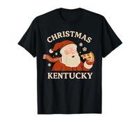 Camisa Kentucky Cookie Shape Frosted Snow con Forma de Estado Camiseta