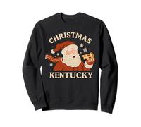 Camisa Kentucky Cookie Shape Frosted Snow con Forma de Estado Sudadera