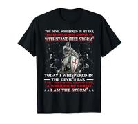 Camisa Knight Templar I Am A Child Of God A Warrior Of Christ Camiseta