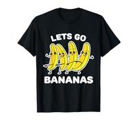 Camisa Lets Go Bananas | Divertida camisa de juego de palabras de frutas | Plátano Camiseta