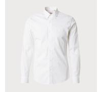 Levi's Long-Sleeve Battery Housemark Slim Camisa, Bright White, S Hombre