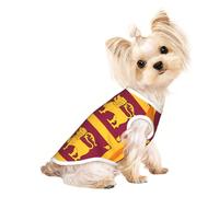 Camisa ligera con estampado de la bandera de Sri Lanka, camiseta de verano fresca y transpirable para perro, ropa elástica sin mangas para mascotas