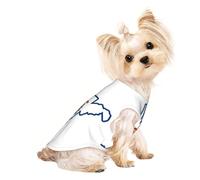 Camisa ligera para perro con estampado de mapa de la bandera del estado de Virginia Occidental, camiseta de verano fresca y transpirable para perro, ropa elástica sin mangas para mascotas