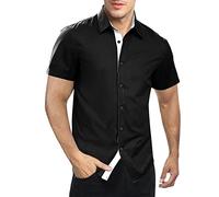 Camisa Lino Hombre Manga Corta Camisas Hombre Camiseta Estampada Chaqueta Americana Casual Medieval Verano Chaquetas Americanas Tallas Grandes De Ropa Trabajo Estampadas Cuello Mao Ibicenca Camisetas