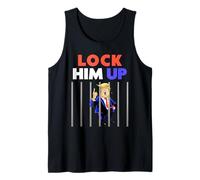 Camisa Lock Him Up - Anti Trump Political- Jail Trump Camiseta sin Mangas