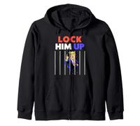 Camisa Lock Him Up - Anti Trump Political- Jail Trump Sudadera con Capucha
