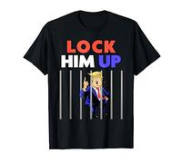 Camisa Lock Him Up - Política anti Trump - Cárcel Trump Camiseta
