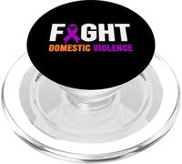 Camisa Lucha contra la Violencia Doméstica - Conciencia de la Violencia Doméstica PopSockets PopGrip para MagSafe