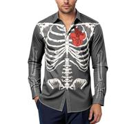 Camisa Manga Larga Casual Hombre Casual Playera Divertidas Transpirables Despedida Alta La Leopardo Militar Camiseros Morado Pegadas Elastano Camisero Carne Baron Terciopelo Mujer Ingles