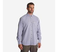 Camisa Manga Larga Caza Verney Caron Azul/Marrón Cuadros L