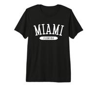 Camisa Miami Estilo Clásico Miami Florida FL Camiseta Premium