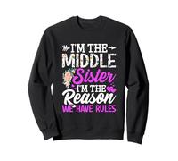 Camisa Middle Sister I'm The Reason We Have Rules Sudadera