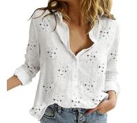 Camisa Mujer Blusas De Mujer Elegantes Camiseta Larga Rosa Tunica Top Manga Blusa Blanca Camisetas Corta Roja Niña Camisas Elegante Casual Y para 2XL Cuello Mao Algodon Negra Sudadera Ropa Primavera