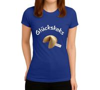 Camisa Mujer Elegantes, Camisetas Mujer Manga Corta, GlüCkskekse Tu Camiseta con DiseñO Encanto Personal Blusas Top Camisas T Shirt Tshirt Verano Polo